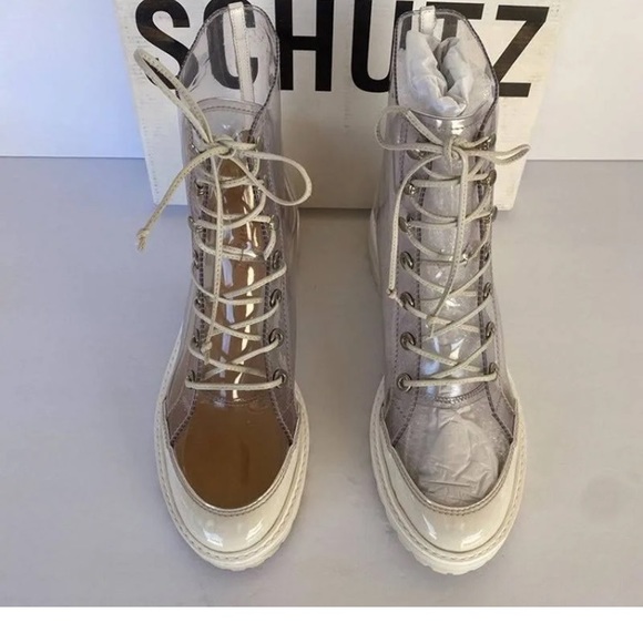 Schutz Clear Boots - Picture 8 of 8